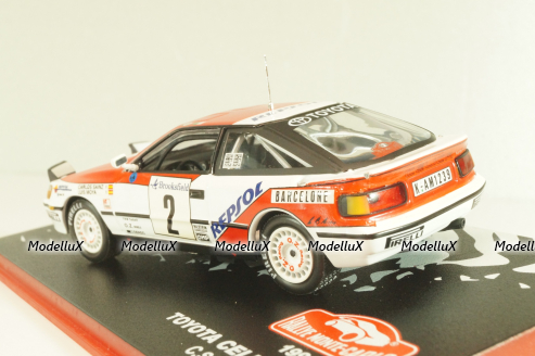 Toyota Celica GT4 WRC #2 Rally Monte Carlo 1991, C.Sainz/L.Moya, Altaya 1:43
