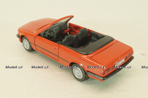 BMW 325i (E30) cabrio, red, 1110R, GAMA 1:43 