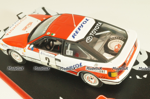 Toyota Celica GT4 WRC #2 Rally Monte Carlo 1991, C.Sainz/L.Moya, Altaya 1:43