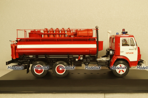 АВПТ-9(53213) Камаз-53213 Автомобиль воздушно-ненного тушения, Харьков 1983г, TruckTyr 1:43