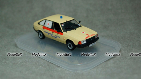 Ваз-2102, А11 без МИ, красный, Тантал/Радон 1:43