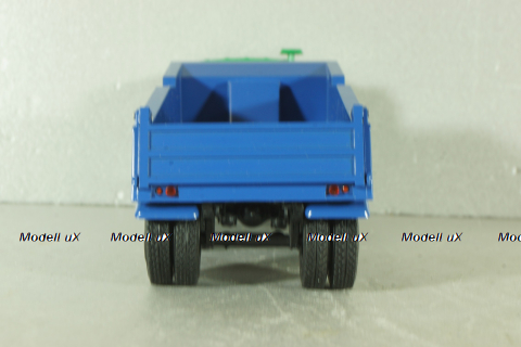 Маз-5432 с п/прицепом самосвалом Маз-5232В зелений/синій,Deagostini + АвтоИстория 1:43