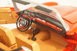 Mercedes-Benz 230 SL Roadster (W113) 1963, red,124002, Whitebox 1:24