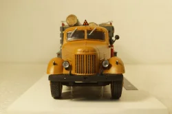 Зил-164 с прицепом 1-ПЗ-5М, лесовоз, оранжевый/серый, TruckTyr 1:43