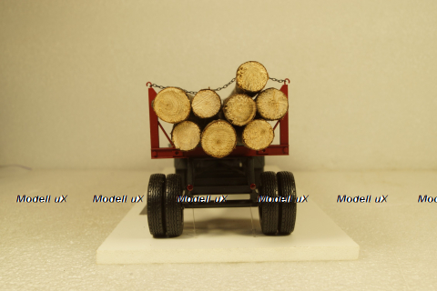 Зил-164 с прицепом 1-ПЗ-5М, лесовоз, TruckTyr 1:43