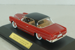 Mercedes-Benz 220 SE Coupe (W111) 1965, white, red/black, 4318, Faller 1:43