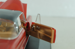 Mercedes-Benz 220 SE Coupe (W111) 1965, white, red/black, 4318, Faller 1:43