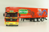 Mercedes-Benz 1844 tractor with semi-trailer "Suzi-Wan" 1991, red, Semi-remorques D'exception #63, Altaya 1:43