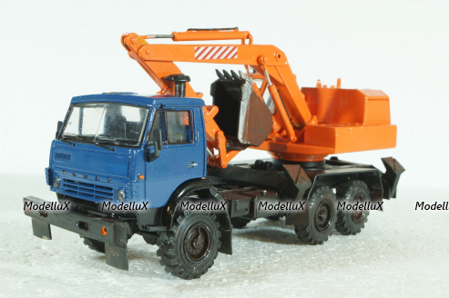 Камаз-4310 Экскаватор, Model43 1:43