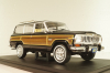 Jeep Grand Wagoneer 1981, black/wood decor, 124260, Whitebox 1:24