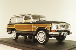 Jeep Grand Wagoneer 1981, black/wood decor, 124260, Whitebox 1:24
