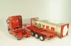 Mercedes-Benz Actros 1846 tractor with semi trailer tankwechsel system "Hoyer", red/white, 564/02, NZG 1:43