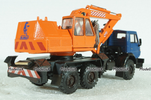Камаз-4310 Экскаватор, Model43 1:43