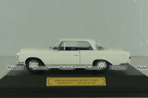 Mercedes-Benz 220 SE Coupe (W111), white, 4316, Faller 1:43 Уценка!