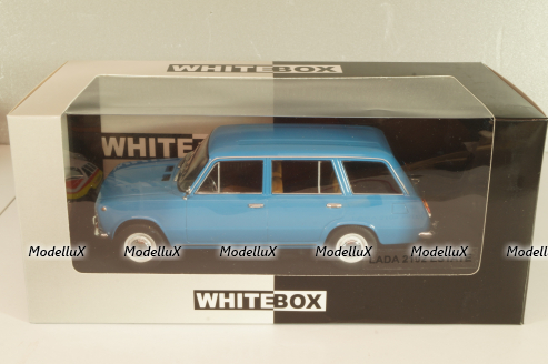 Ваз-2102 Жигули 1981, Lada 1200, light blue, 124262, Whitebox 1:24