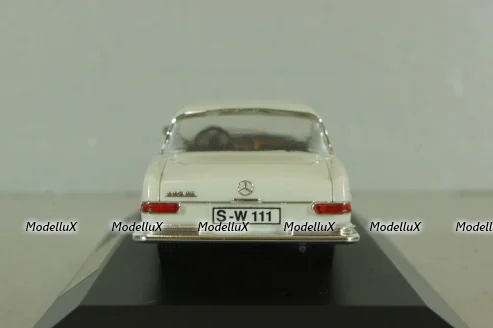 Mercedes-Benz 220 SE Coupe (W111), white, 4316, Faller 1:43 Уценка!