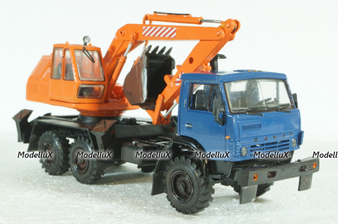 Камаз-4310 Экскаватор, Model43 1:43