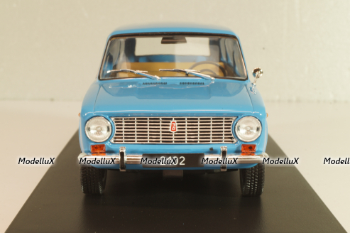 Ваз-2102 Жигули 1981, Lada 1200, light blue, 124262, Whitebox 1:24