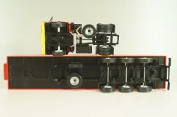 Mercedes-Benz 1844 tractor with semi-trailer "Suzi-Wan" 1991, red, Semi-remorques D'exception #63, Altaya 1:43