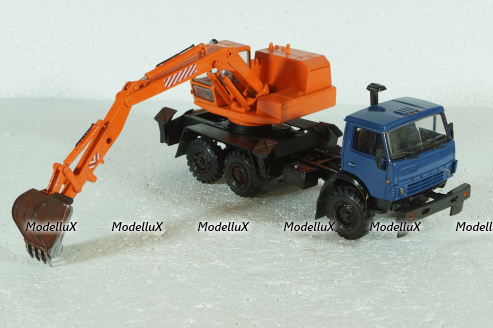 Камаз-4310 Экскаватор, Model43 1:43