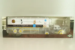 Berliet TLM 10 R tractor with semi-trailer "Interflora" 1953, white/yellow/blue, Semi-remorques D'exception #5, Altaya 1:43