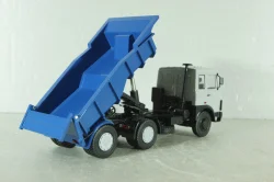 Маз-5432 с п/прицепом самосвалом Маз-5232В сірий/синій, АвтоИстория 1:43