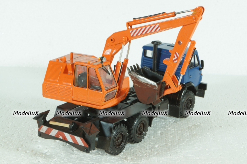 Камаз-4310 Экскаватор, Model43 1:43