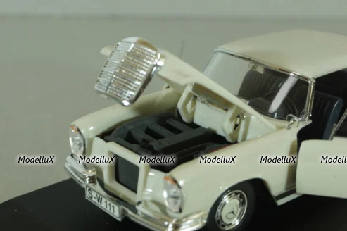 Mercedes-Benz 220 SE Coupe (W111), white, 4316, Faller 1:43 Уценка!
