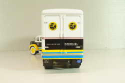 Berliet TLM 10 R tractor with semi-trailer "Interflora" 1953, white/yellow/blue, Semi-remorques D'exception #5, Altaya 1:43