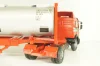 Mercedes-Benz 1748 S  tractor with semi trailer tankwechsel system, red/silver, 317/2, NZG 1:43