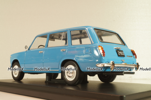 Ваз-2102 Жигули 1981, Lada 1200, light blue, 124262, Whitebox 1:24