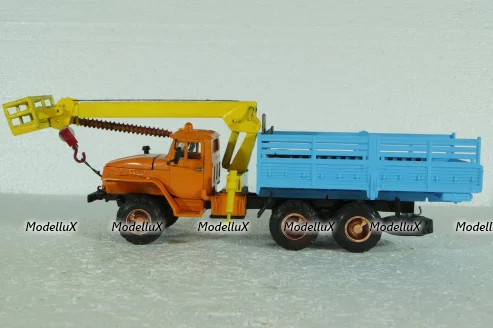 Урал-4320, Бурильно-крановая машина, Model43 1:43