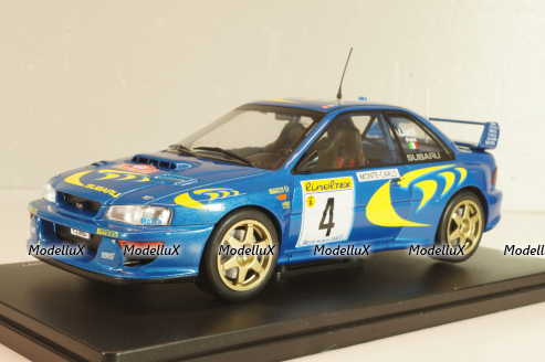 Subaru Impreza S3 WRC #4 Rally Monte Carlo 1997, Liatti/Pons, WRC Collection, Hachette 1:24