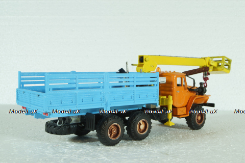 Урал-4320, Бурильно-крановая машина, Model43 1:43