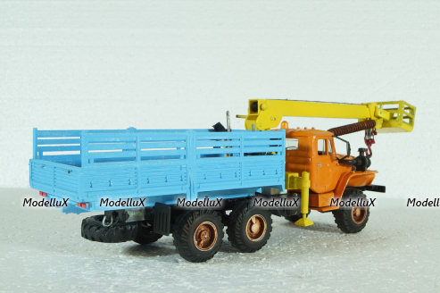 Урал-4320, Бурильно-крановая машина, Model43 1:43