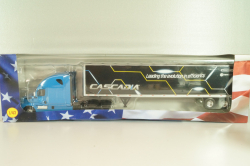 Freightliner Cascadia tractor with semi-trailer "Cascadia" 2016,  blue/black, American Truck, Altaya 1:43 #50