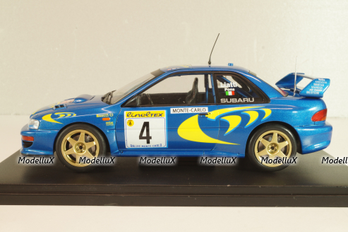 Subaru Impreza S3 WRC #4 Rally Monte Carlo 1997, Liatti/Pons, WRC Collection, Hachette 1:24