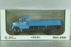 Зил-4331 бортовой, синий, АвтоИстория (конверсия) 1:43