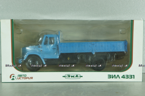Зил-4331 бортовой, синий, АвтоИстория (конверсия) 1:43