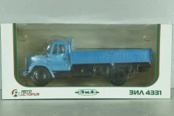 Зил-4331 бортовой, синий, АвтоИстория (конверсия) 1:43