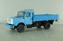 Зил-4331 бортовой, синий, АвтоИстория (конверсия) 1:43