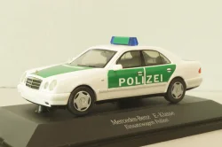 Mercedes-Benz E320 (W210)  Polizei 1995, white/green, B66005728, Herpa 1:43