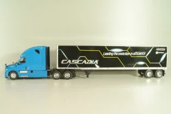 Freightliner Cascadia tractor with semi-trailer "Cascadia" 2016,  blue/black, American Truck, Altaya 1:43 #50