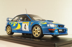 Subaru Impreza S3 WRC #4 Rally Monte Carlo 1997, Liatti/Pons, WRC Collection, Hachette 1:24