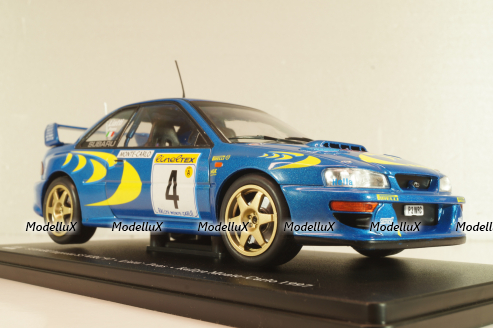 Subaru Impreza S3 WRC #4 Rally Monte Carlo 1997, Liatti/Pons, WRC Collection, Hachette 1:24