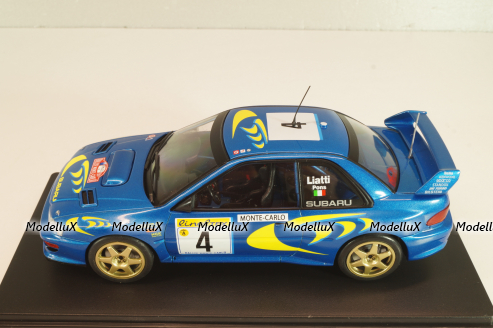 Subaru Impreza S3 WRC #4 Rally Monte Carlo 1997, Liatti/Pons, WRC Collection, Hachette 1:24