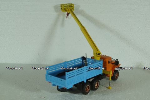 Урал-4320, Бурильно-крановая машина, Model43 1:43