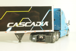 Freightliner Cascadia tractor with semi-trailer "Cascadia" 2016,  blue/black, American Truck, Altaya 1:43 #50