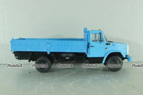 Зил-4331 бортовой, синий, АвтоИстория (конверсия) 1:43