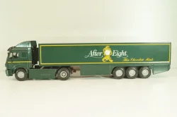 Mercedes-Benz SK 1850 LS tractor with semi-trailer tank "After Eight" 1994, green, 313,  NZG 1:43